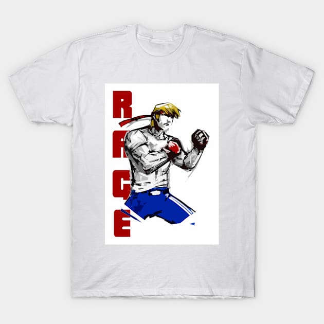 rage T-Shirt by ShaneCook